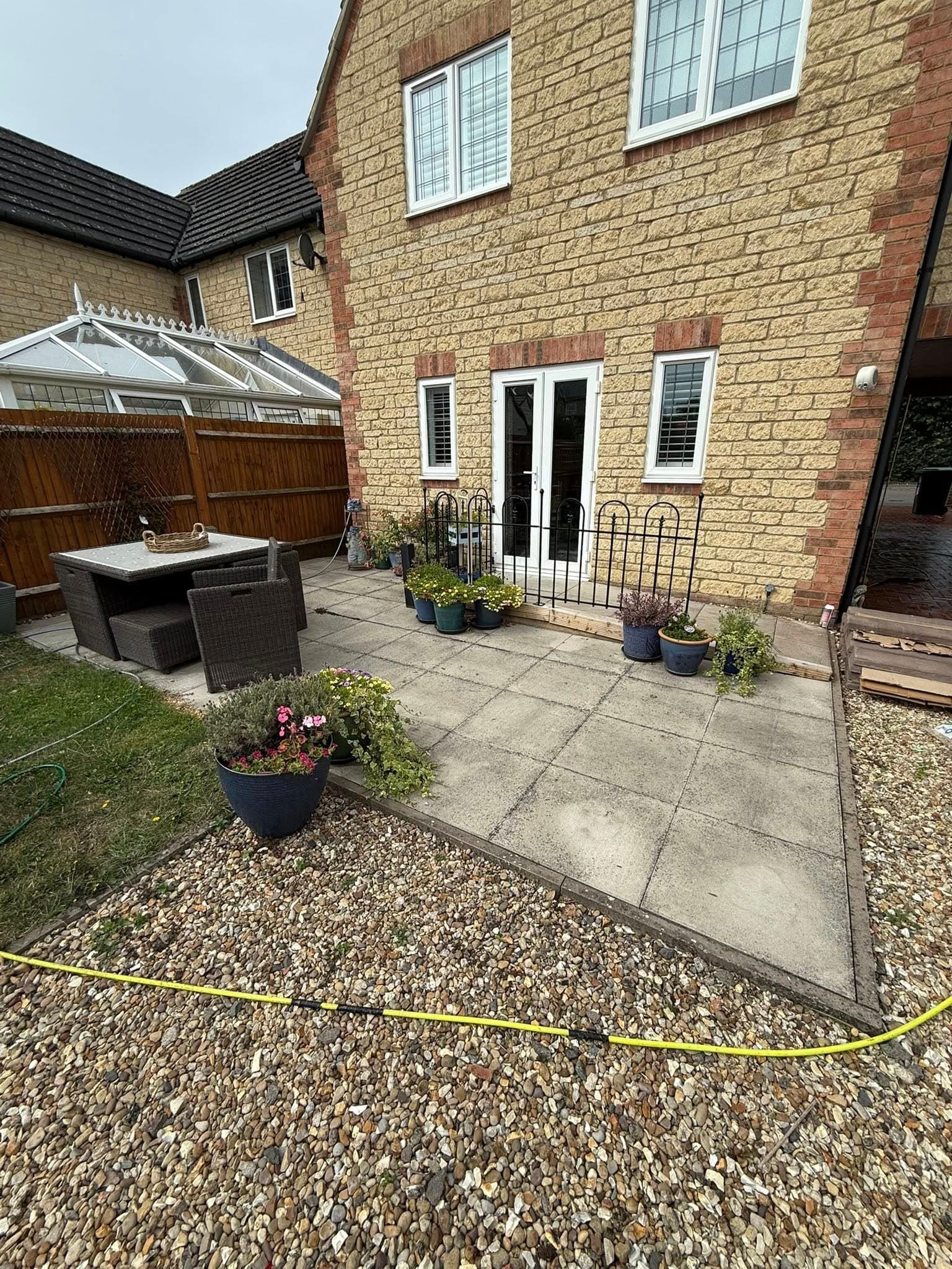 Block paving driveway refresh