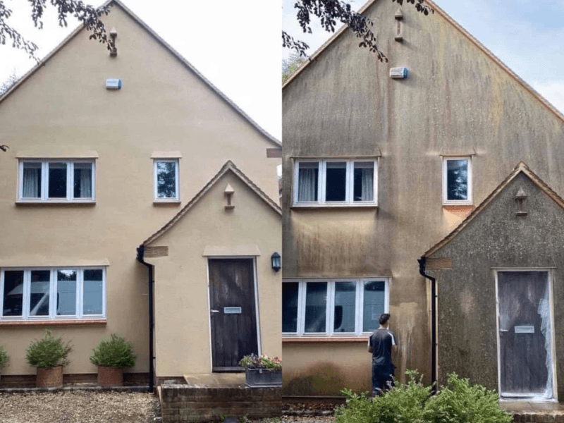 Render & Exterior Wall Soft-Wash